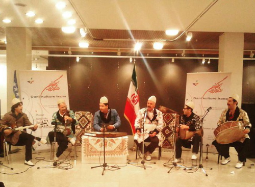 اجرای گروه موسیقی زاگرس لرستان در کشور بوسنی