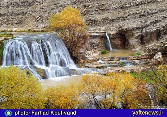 طبیعت  آبشار دریاچه کوه زمستان پاییز لرستان خرم آباد دورود بروجرد