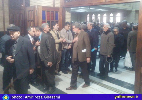گزارش تصویری: لرستانی‌های مقیم تهران برای حمید ایزدپناه سنگ تمام گذاشتند