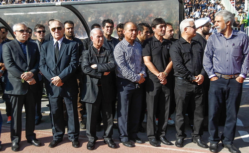 مراسم تشییع مرحوم هادی نوروزی، کاپیتان تیم فو‌تبا‌ل پر‌سپولیس صبح جمعه 10 مهر در ورزشگاه آزادی برگزار شد.