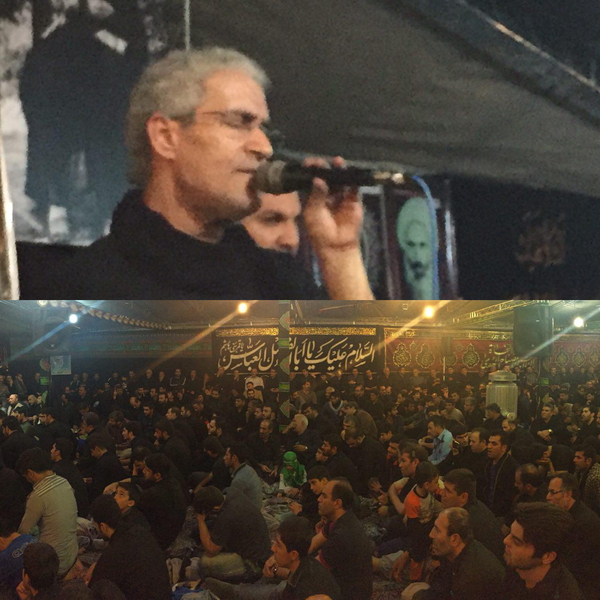 مراسم باشکوه شب تاسوعا لرستانی‌های پایتخت با حضورکویتی پور 