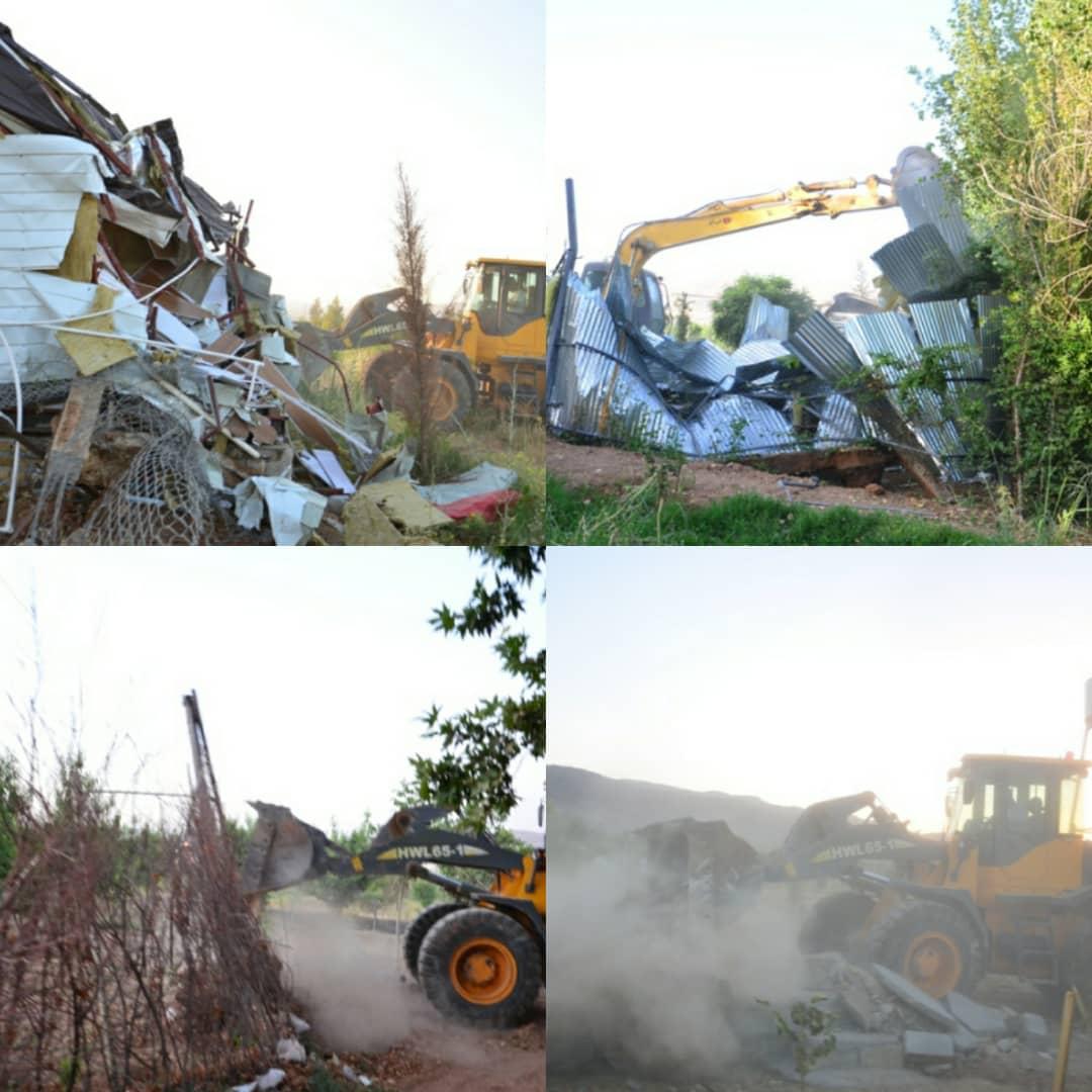 تخریب ۲۰ هکتار ساخت و ساز غیر مجاز اراضی کشاورزی در لرستان