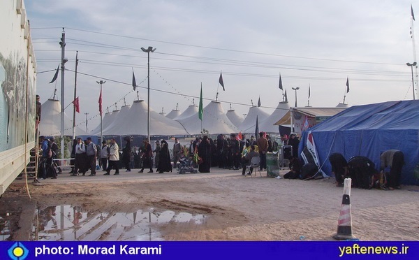گزارش تصویری: راهپیمایی اربعين نجف تا کربلا 1394 از لنز دوربين يك لرستاني