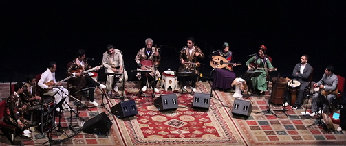 کنسرت مشترک لری و کردی شاهو عندلیبی و فرج علی‌پور در تهران برگزار شد