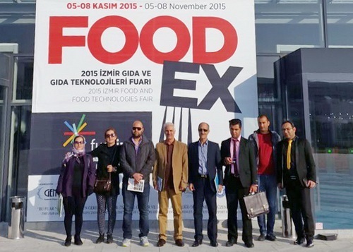 رئیس کمیسیون کشاورزی اتاق خرم‌آباد از نمایشگاه فودکس ترکیه ديدن کرد